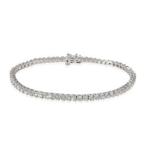 James Allen Diamond Tennis Bracelet in 14k White Gold 3 CTW